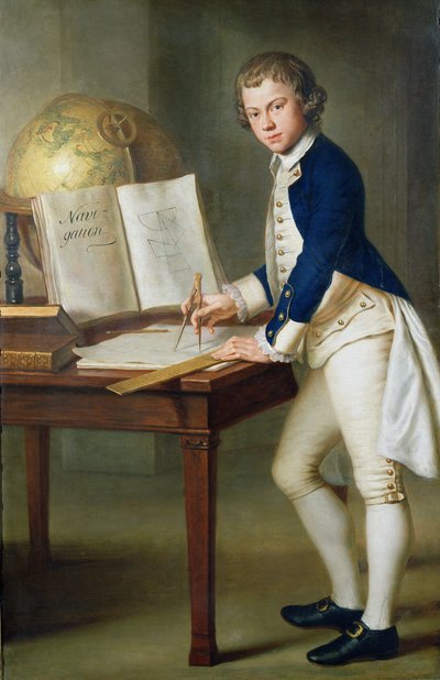 Portret van een Adelborst door Mason Chamberlain