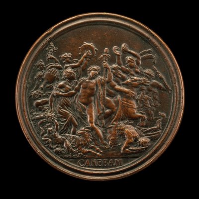 Bacchanaal [achterzijde], 1684 door Massimiliano Soldani