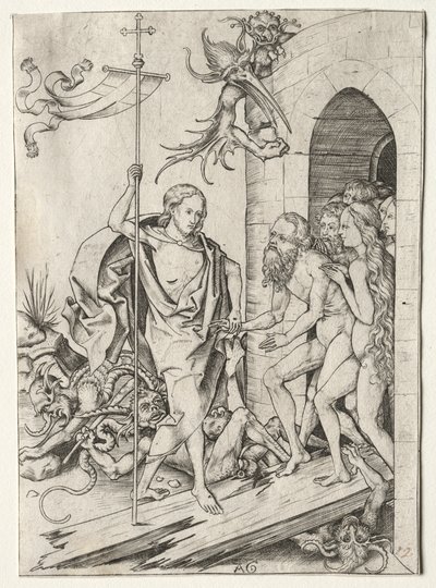 Passie van Jezus Christus: De afdaling in de limbo door Master AG