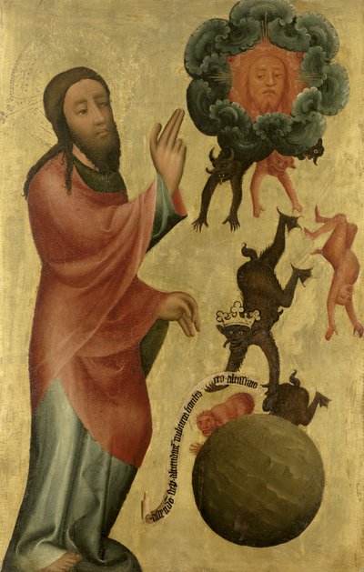Scheiding van licht en duisternis van het hoogaltaar van St. Peter