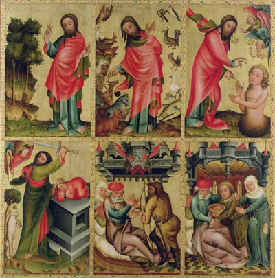 Binnenvleugel links van het hoogaltaar van St. Peter