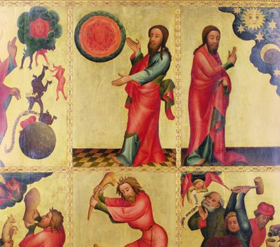 Linkervleugel van het hoogaltaar van St. Peter
