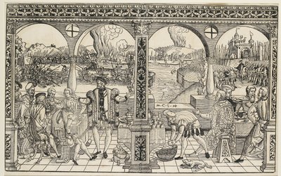 De Geschiedenis van Keurvorst Friedrich I Palts door Master C. S.