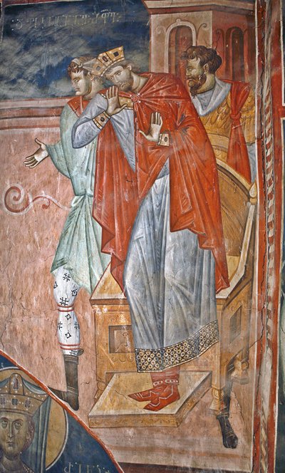 Diocletianus, 14e eeuw door Master Gerasime