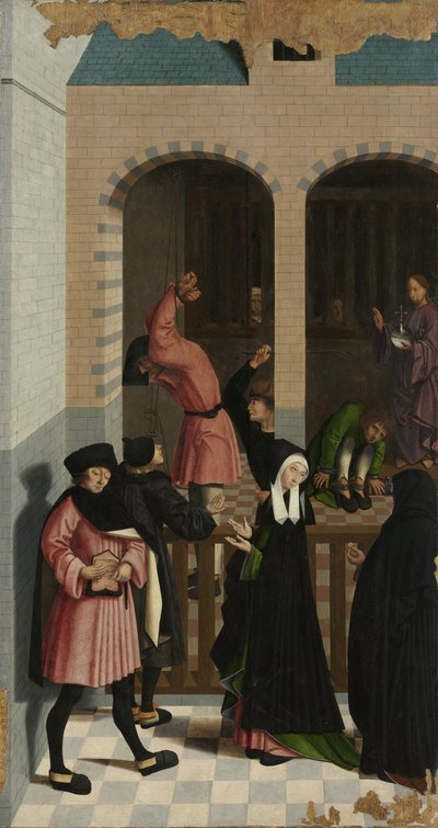 De Zeven Werken van Barmhartigheid: Loskopen van Gevangenen, 1504 door Master of Alkmaar