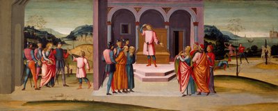 Daniel Redt Susanna, het Oordeel van Daniel, en de Executie van de Ouderen door Master of Apollo and Daphne