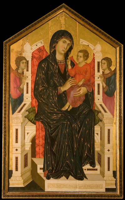 Maestà, tweede helft van de 13e eeuw door Master of Badia a Isola