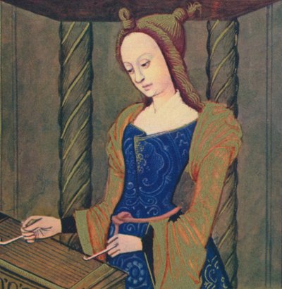 Cassandre - Dochter van Priam, 1403, 1939 door Master of Berry