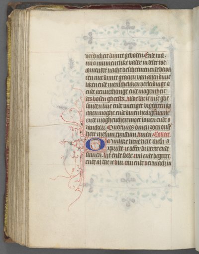 Getijdenboek Gebruik van Utrecht: fol. 157v, Tekst, ca. 1460-1465 door Master of Gijsbrecht van Brederode