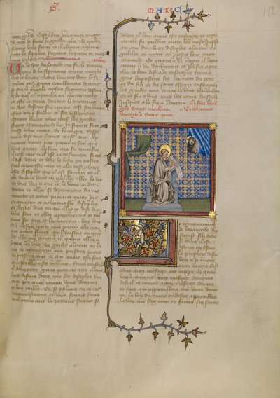 Heilige Marcus door Master of Jean de Mandeville