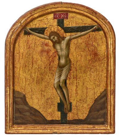 De kruisiging door Master of Monte Oliveto