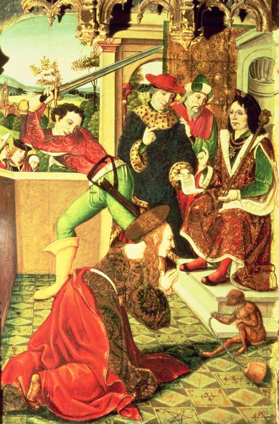 Martelaarschap van St. Eulalia van Merida door Master of Paredes