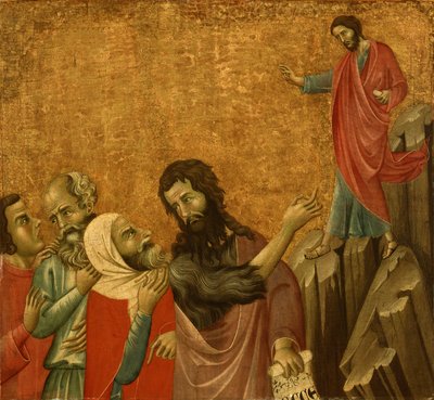 De getuigenis van Johannes de Doper door Master of San Torpe
