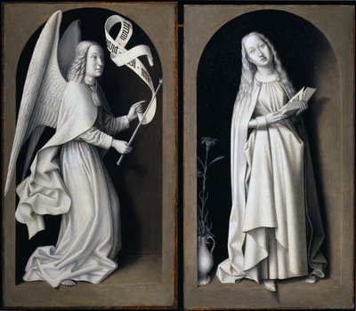 De Annunciatie door Master of the Baroncelli Portraits