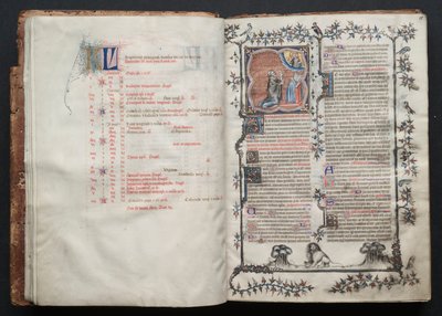 Het Gotha-missaal: Fol. 10v, tekst door Master of the Boqueteaux