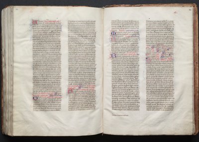 Het Gotha Missaal: Fol. 152r, Tekst, ca. 1375 door Master of the Boqueteaux