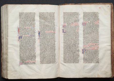 Het Gotha Missaal: Fol. 156r, Tekst, ca. 1375 door Master of the Boqueteaux