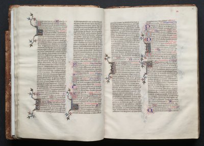 Het Gotha-missaal: Fol. 26r, tekst door Master of the Boqueteaux