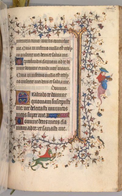 Uren van Karel de Edele, Koning van Navarra 1361-1425: fol. 228r, Tekst, ca. 1405 door Master of the Brussels Initials and Associates
