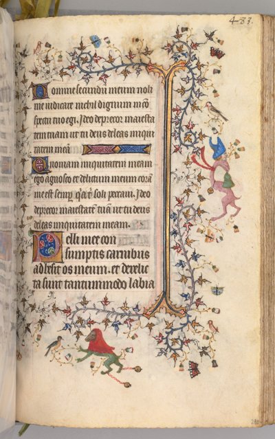 Uren van Karel de Edele, Koning van Navarra 1361-1425: fol. 236r, Tekst, ca. 1405 door Master of the Brussels Initials and Associates
