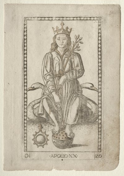 Apollo (uit de Tarocchi-serie D: Apollo en de Muzen, #20) door Master of the E Series Tarocchi