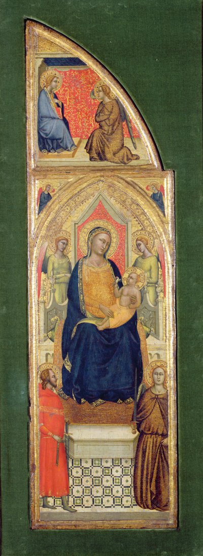  door Master of the Fabriano Altarpiece (attr. to)