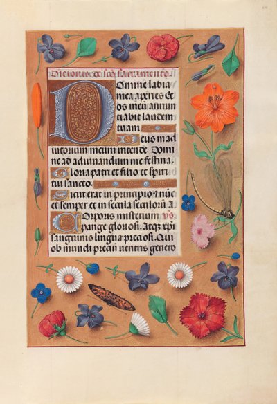 Getijdenboek van Koningin Isabella de Katholieke, Koningin van Spanje: Fol.44r, ca. 1500 door Master of the First Prayerbook of Maximillian