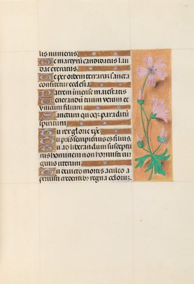 Getijdenboek van koningin Isabella de Katholieke, koningin van Spanje: Fol. 113r door Master of the First Prayerbook of Maximillian