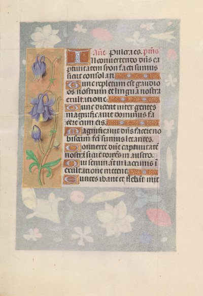 Getijdenboek van Koningin Isabella de Katholieke, Koningin van Spanje: Fol. 142v, ca. 1500 door Master of the First Prayerbook of Maximillian