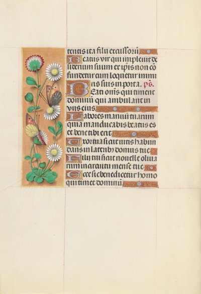Getijdenboek van Koningin Isabella de Katholieke, Koningin van Spanje: Fol. 143v, ca. 1500 door Master of the First Prayerbook of Maximillian
