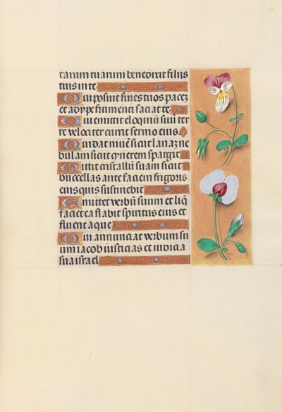 Uren van Koningin Isabella de Katholieke, Koningin van Spanje: Fol. 150r, c. 1500 door Master of the First Prayerbook of Maximillian