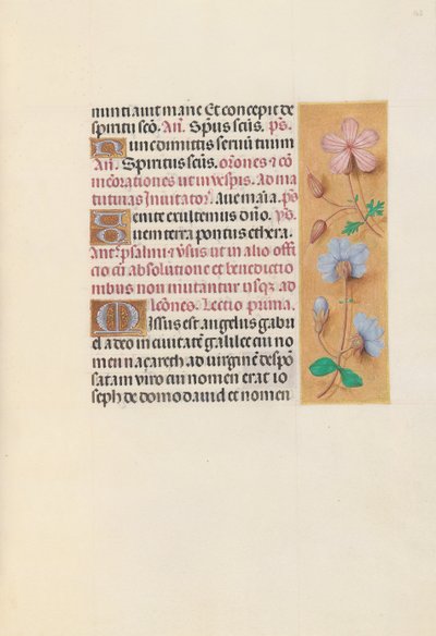 Getijdenboek van koningin Isabella de Katholieke, koningin van Spanje: Fol. 162r, ca. 1500 door Master of the First Prayerbook of Maximillian