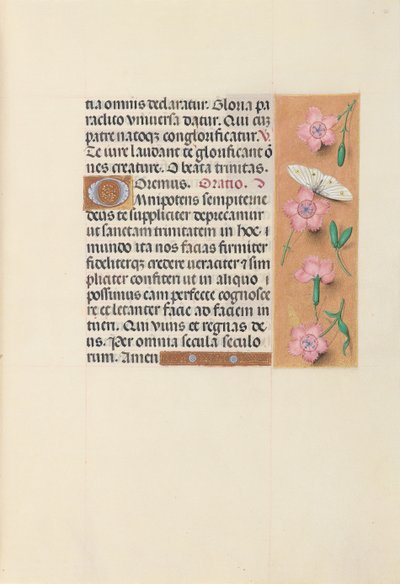 Getijdenboek van koningin Isabella de Katholieke, koningin van Spanje: Fol. 21r, ca. 1500 door Master of the First Prayerbook of Maximillian