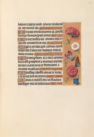 Getijdenboek van Koningin Isabella de Katholieke, Koningin van Spanje: Fol. 243r, ca. 1500 door Master of the First Prayerbook of Maximillian