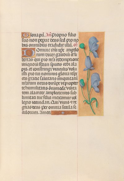 Uren van koningin Isabella de Katholieke, koningin van Spanje: Fol. 60r, ca. 1500 door Master of the First Prayerbook of Maximillian