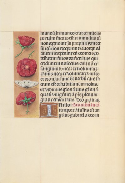 Uren van Koningin Isabella de Katholieke, Koningin van Spanje:  Fol. 93v door Master of the First Prayerbook of Maximillian