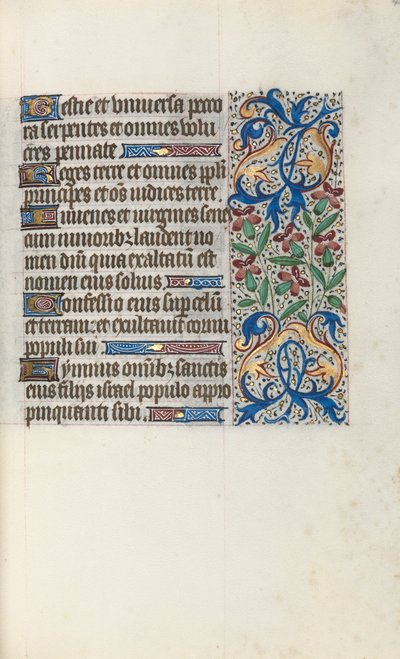 Getijdenboek Gebruik van Rouen, ca. 1470 door Master of the Geneva Latini