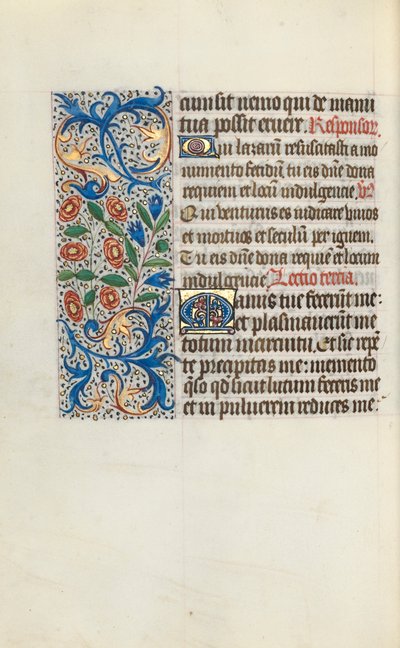 Getijdenboek Gebruik van Rouen: fol. 116v door Master of the Geneva Latini