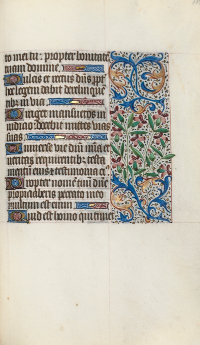 Getijdenboek Gebruik van Rouen: fol. 119r, ca. 1470 door Master of the Geneva Latini