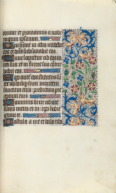 Getijdenboek Gebruik van Rouen: fol. 58r, ca. 1470 door Master of the Geneva Latini