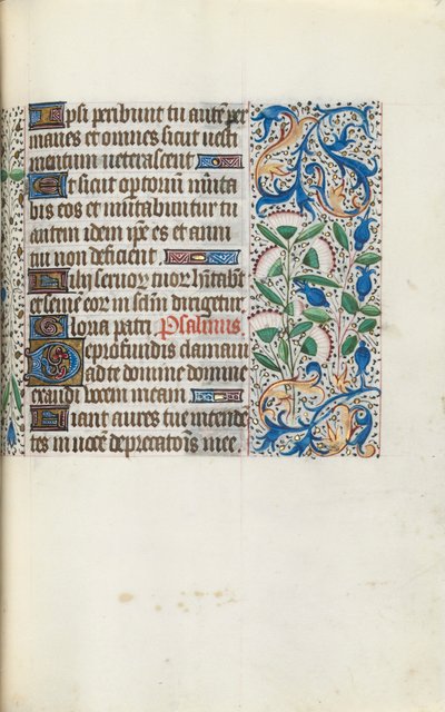 Getijdenboek Gebruik van Rouen: fol. 90r door Master of the Geneva Latini