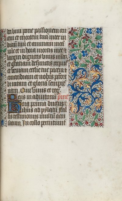 Getijdenboek Gebruik van Rouen: fol. 97r door Master of the Geneva Latini