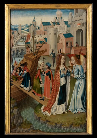 Paneel uit de Legende van Sint-Ursula door Master of the Legend of St. Ursula