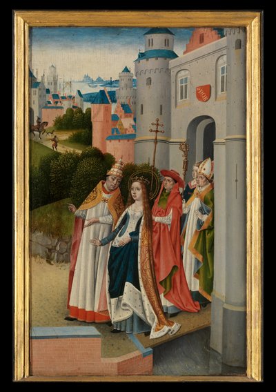 Paneel uit de Legende van Sint-Ursula door Master of the Legend of St. Ursula