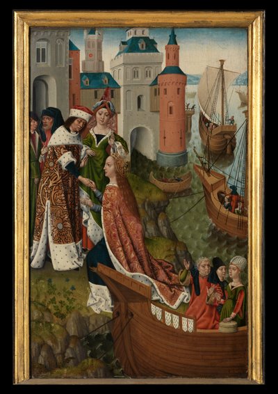 Paneel uit de Legende van Sint-Ursula door Master of the Legend of St. Ursula