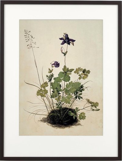Columbine, 2018 (Houten frame, rand, LCD-scherm, ventilator en mediaspeler) door Mat Collishaw