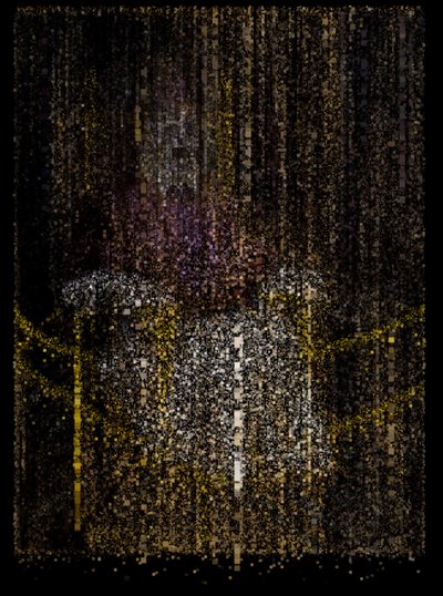 The End of Innocence, 2009 (scherm, projector en harde schijf) door Mat Collishaw