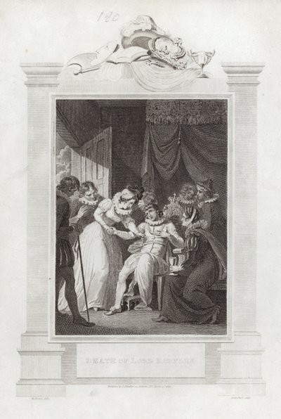 De dood van Lord Darnley door Mather Brown