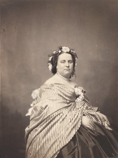 Madame Medori, ca. 1857 door Mathew Brady