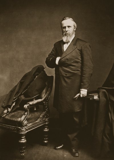 Rutherford B. Hayes door Mathew B. Brady